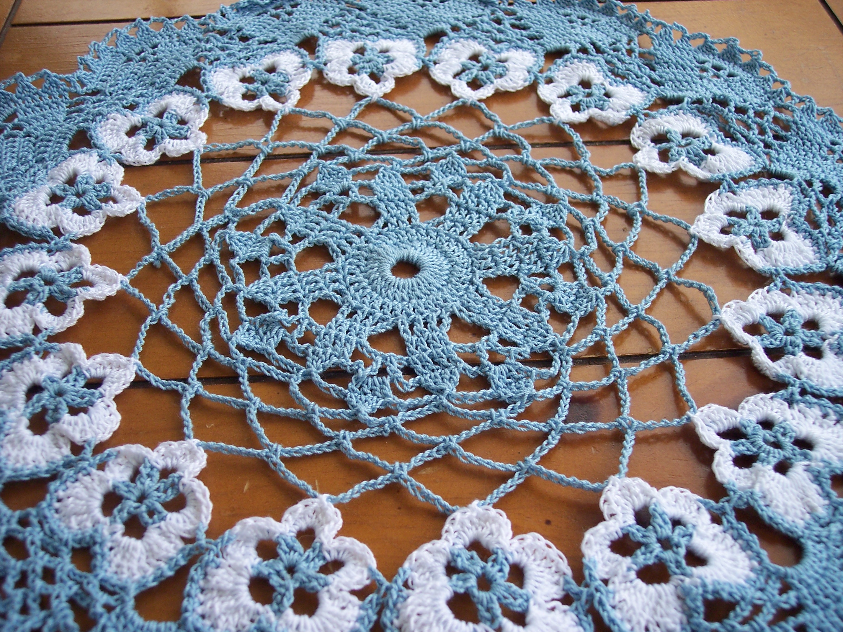 FINALLY my doily is done!