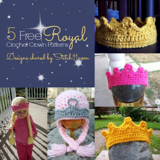 5 Free Royal Crown Patterns