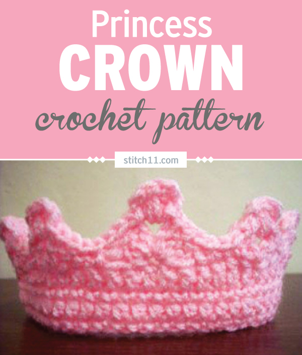 This Easy Princess Crown crochet pattern is a lovely toy for your imaginative and princess-loving kids. They can wear this around and pretend to be the lovely, precious princesses in their own real-life fairy tales. #crochet #crochetlove #crochetlife #crochetaddict #crochetpattern #crochetinspiration #ilovecrochet #crochetgifts #crochet365 #addictedtocrochet #yarnaddict #yarnlove