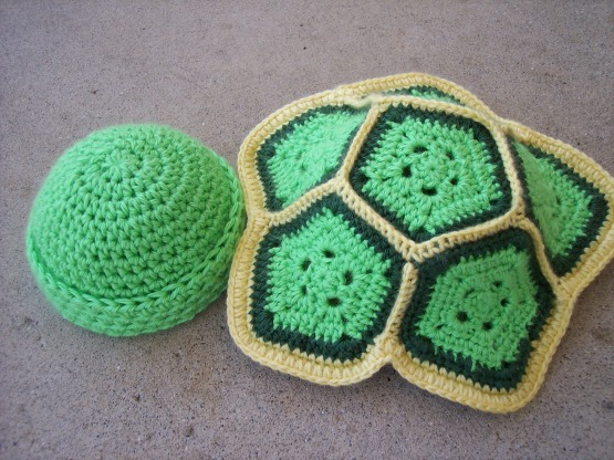 free turtle shell crochet pattern