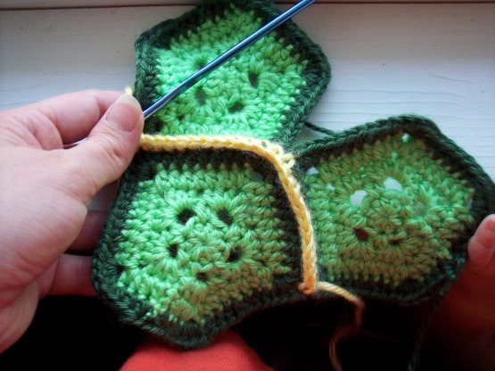 Free turtle shell crochet pattern