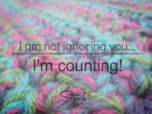 I am not ignoring you... I'm counting!