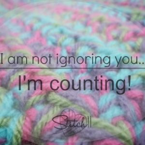 I am not ignoring you... I'm counting!