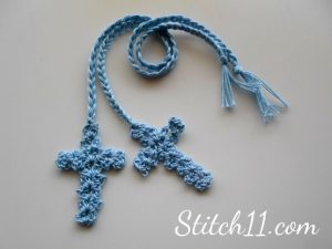 Free Crochet Cross Bookmark
