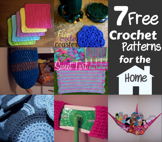 Seven Free Crochet Patterns For The Home