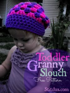 Free toddler Slouch Crochet Pattern