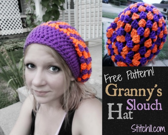 Free Slouch Hat Crochet Pattern