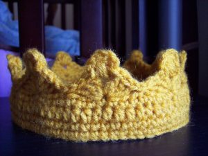 King Crochet Crown