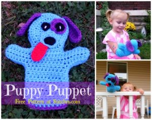 Crochet Puppy Puppet
