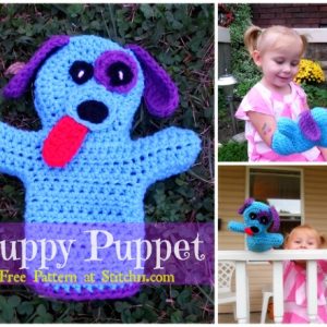 Crochet Puppy Puppet