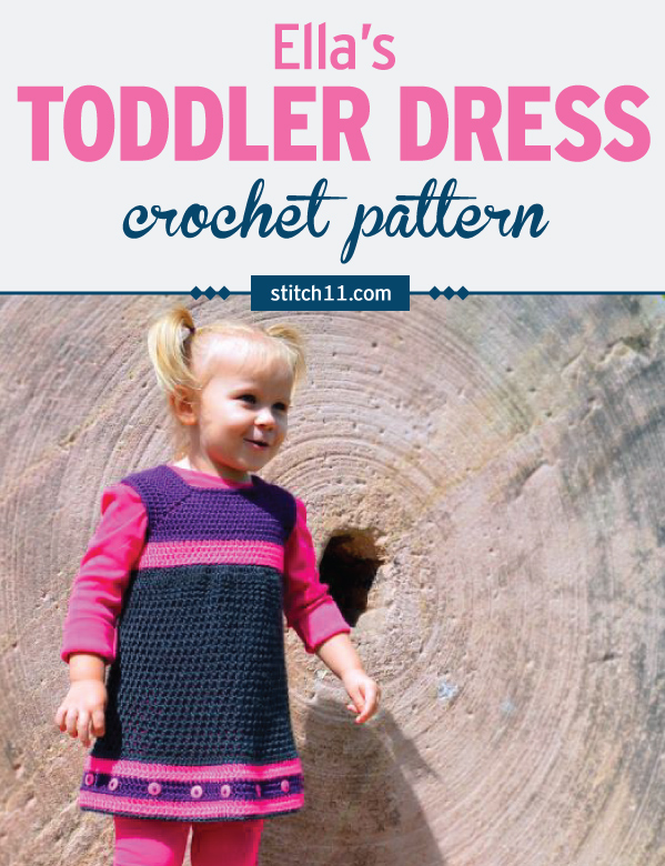 Are you looking for a spring or summer crochet pattern? Then this adorable toddler dress crochet pattern is for you. #crochet #kidscrochet #crochetaddict #crochetpattern #crochetdress #ilovecrochet #crochetgifts #crochet365 #addictedtocrochet #yarnaddict #yarnlove
