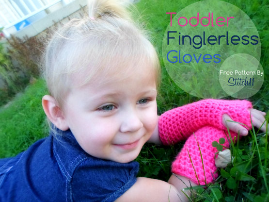 Toddler Fingerless Gloves