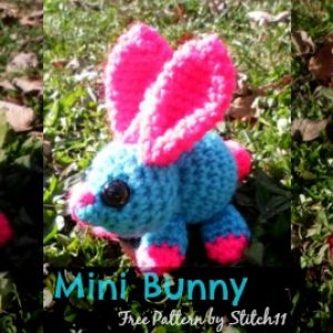 Mini Bunny - Free Crochet Pattern