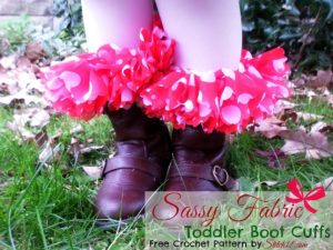 Sassy Fabric Boot Cuffs