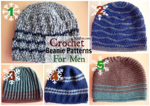 Crochet Beanie Patterns For Men
