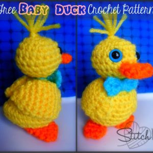 Crochet Baby Duck - Free Crochet Pattern - Stitch11