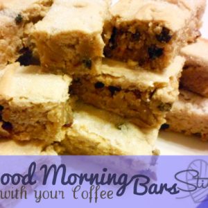 Good Morning With Your Coffee Bars Recipe