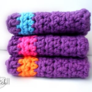 Free Crochet Square Washcloth Pattern