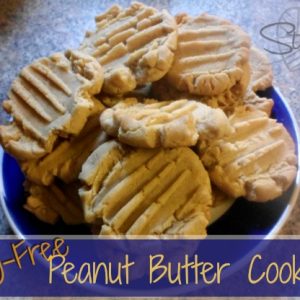 Egg Free Peanut Butter Cookies