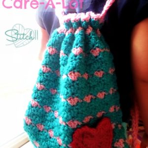 Free Drawsting Backpack Crochet Pattern