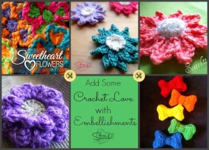 Free Crochet Embellishments