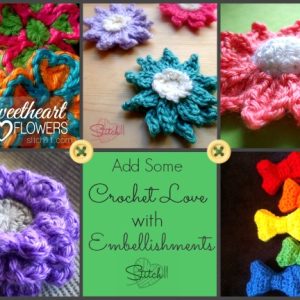 Free Crochet Embellishments