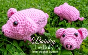 Boinky The Baby Pig - Free Crochet Pattern