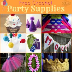 Free Crochet Party Supplies