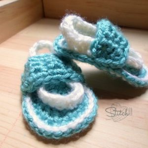 Free baby sandal pattern