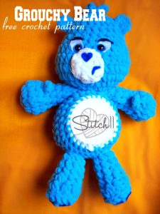 Grouchy Bear Crochet Pattern