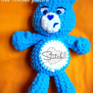 Grouchy Bear Crochet Pattern