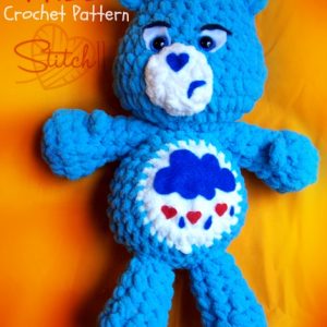 Free Grumpy Carebear Crochet Pattern