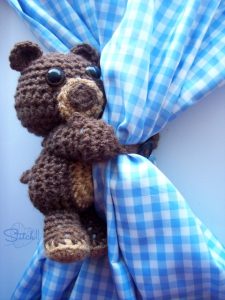Curtain Hugging Bear