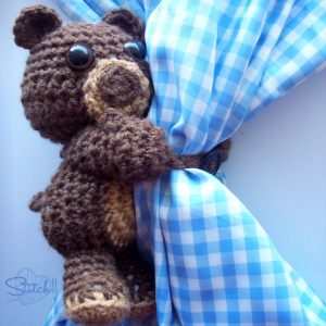 Curtain Hugging Bear