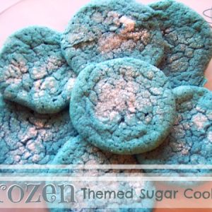 Frozen Themed Sugar Cookies