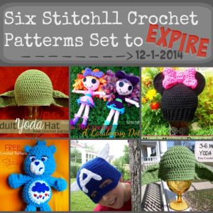 Stitch11 Crochet Patterns set to Expire