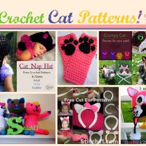 6 Crochet Cat Patterns