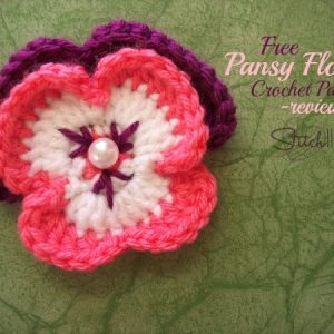 Free Pansy Flower Crochet Pattern - Review