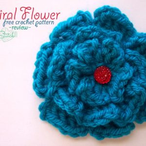 Spiral Flower - Free Crochet Pattern - Review
