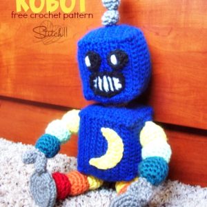 Free Robot Crochet Pattern