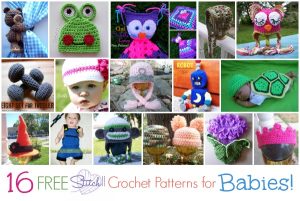 16 FREE Stitch11 Crochet Patterns for Babies