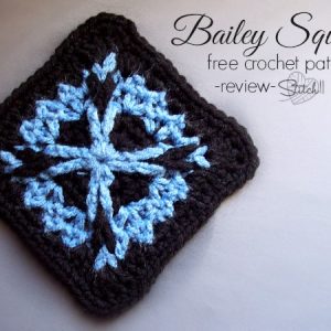 Bailey Square - Free crochet pattern - review