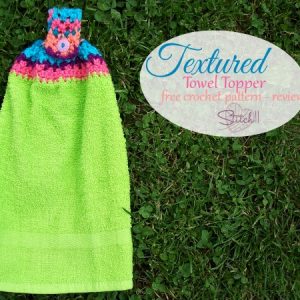 Textured Towel Topper - Free Crochet Pattern Review