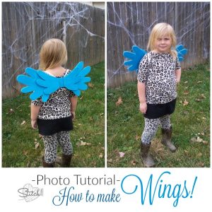 How to make WINGS - Photo tutorial