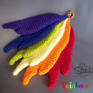 Rainbow Tail free crochet pattern by Stitch11