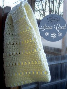Stitch11 Snow Cowl - Free Crochet Pattern