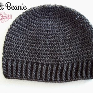 Adult Beanie - Large - Man or Woman - Design by Stitch11 - Free Crochet Pattern