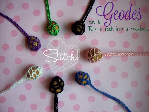 How To Turn a Rock Into a Necklace. - Stitch11