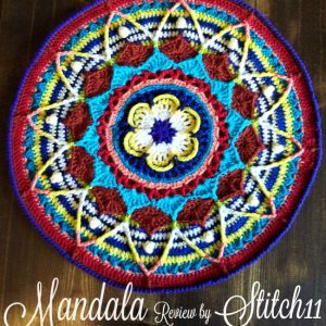 Mandala - Free Crochet Pattern - Review by Stitch11