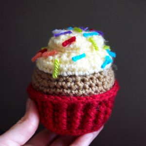 Free Crochet Cupcake Pattern - Stitch11